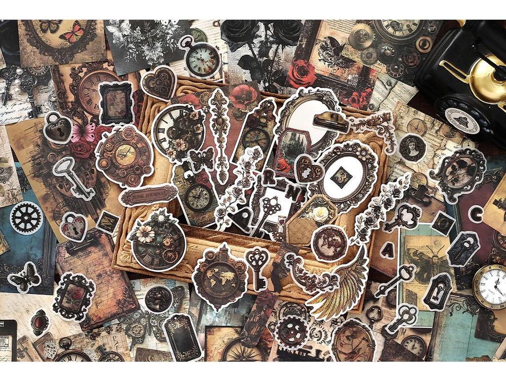 Infeel.Me Time Collection: Journal DIY Decorative Paper Pack - 4 Styles