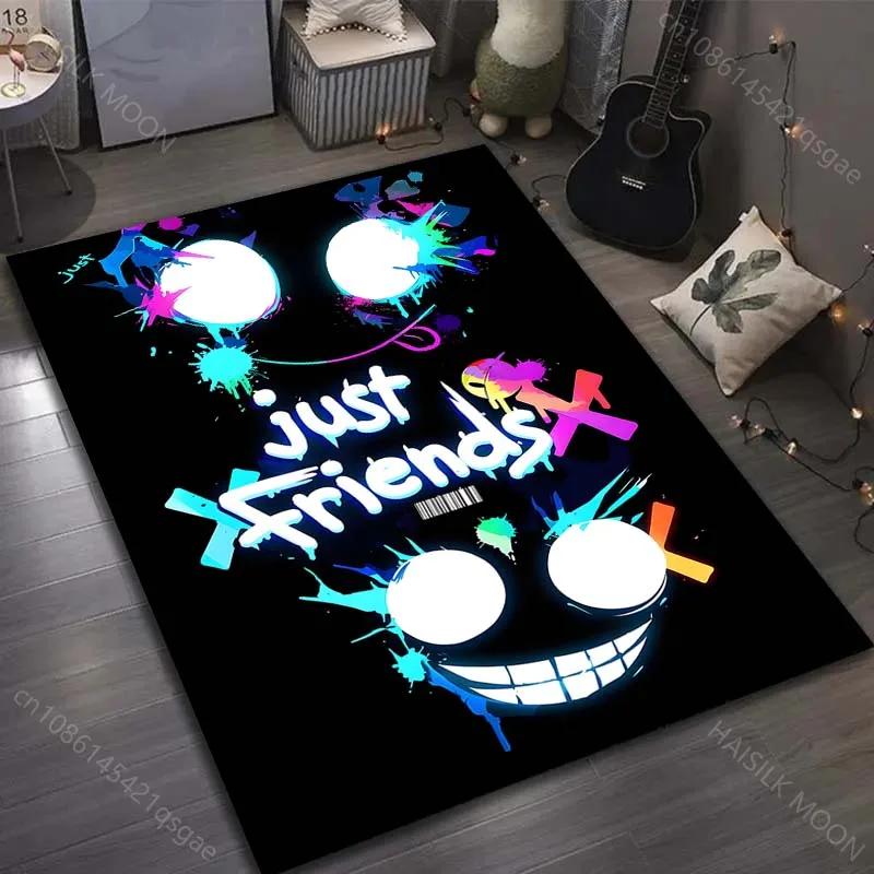 6 Styles Fashion Neon Graffiti Printed Carpet for Living Room Bedroom Home Decor Non-slip Floor Mat Modern Carpet Sofa Area Rugs