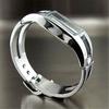 Women's Square Dial Changing Color Bracelet Bangle Quartz Fashion Wrist Watch