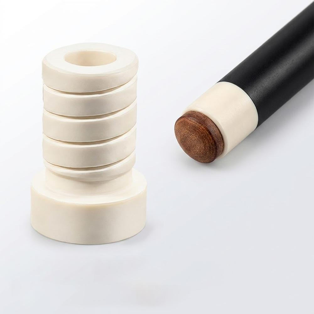 13mm Cue Ferrule Pad Pool Cue Ferrules Lightweight Portable Billiard Shaft Replacement Cue Spacer Snooker Billiard Accessories
