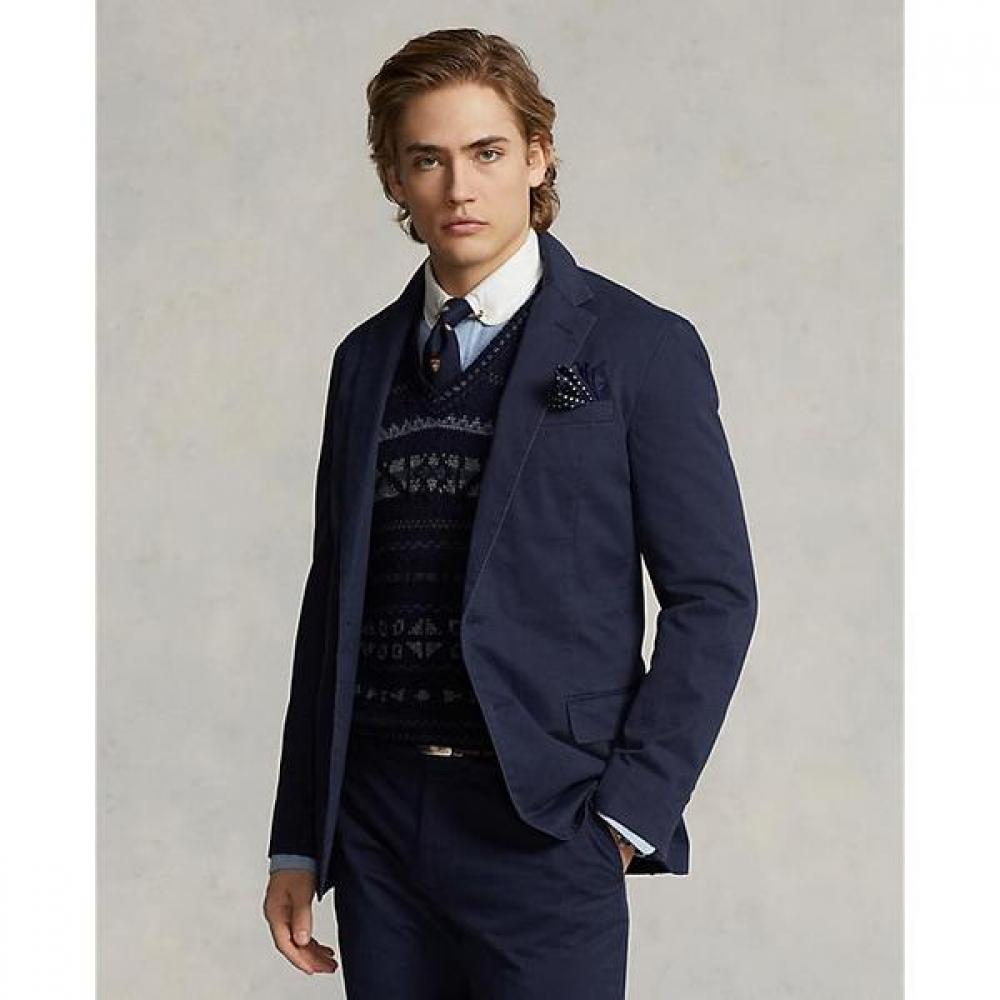 

Polo Ralph Lauren Mens Polo Stretch Chino Suit Jacket Mnpospc27620415410 40 S
