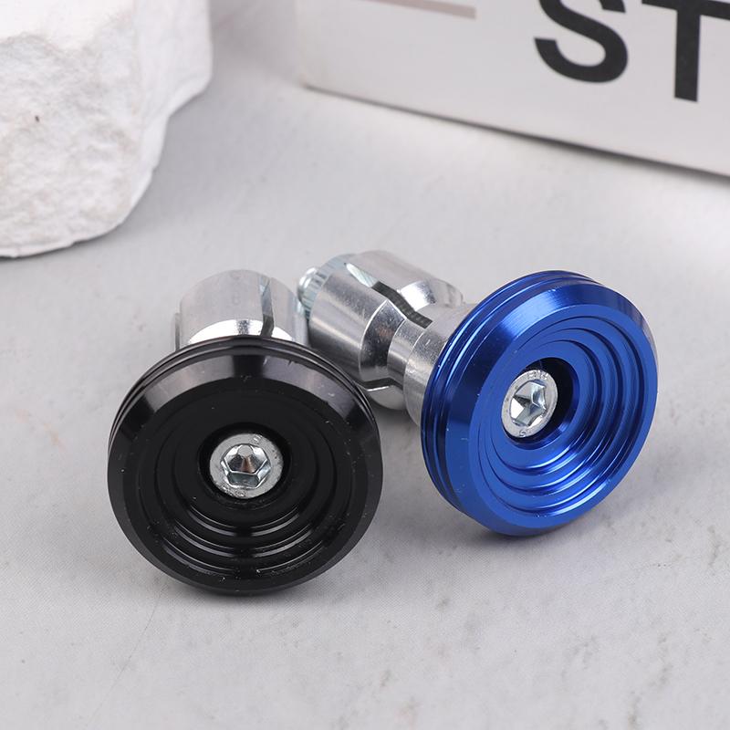 1Pair Motorcycle Handlebar Plugs Aluminum Motorcycle Bar Ends For Better Control Motorcycle Handlebar Stoppers For Riders