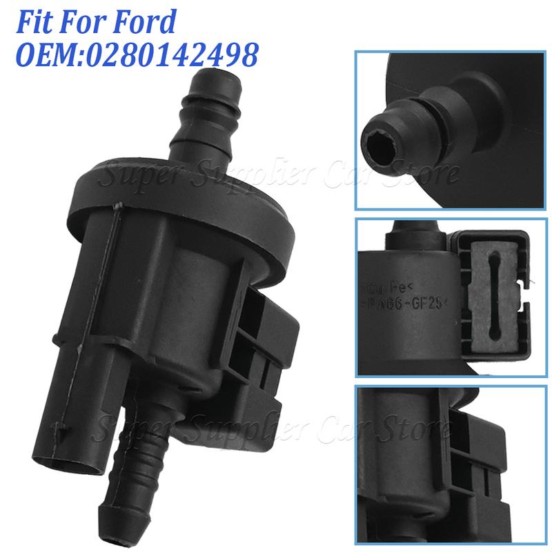 Für Ford Magnetventil Elektromagnetisches Ventil 2-P Auspuff Hohe Genauigkeit Teile Reinigend 0280142498 AG9N-9C915-AA