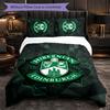 Biancheria da Letto a Tema Hibernian FC Set 3 Pezzi Copripiumino Biancheria da Letto Decorativa Per Stanza Adolescenti Decorazione Casa