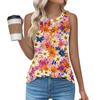 Womens Casual O Neck Loose  Sleeveless Top T-shirt  Summer Tank Tops For Women Tank Camisole Sleeveless Basic Tops