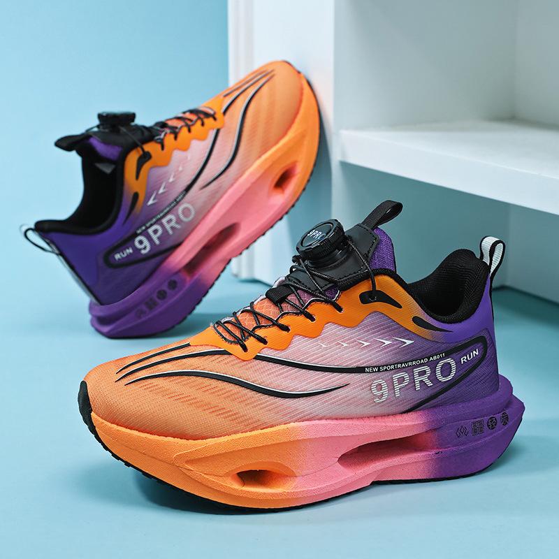 Red Hare 9pro Kids Racing Mesh Shoes: Men s Trendy, Breathable, Shock-Absorbing Youth Running Sneakers. 35