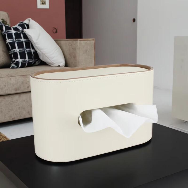 Cmaos Cream Style Oval Wall-Mounted Tissue Box