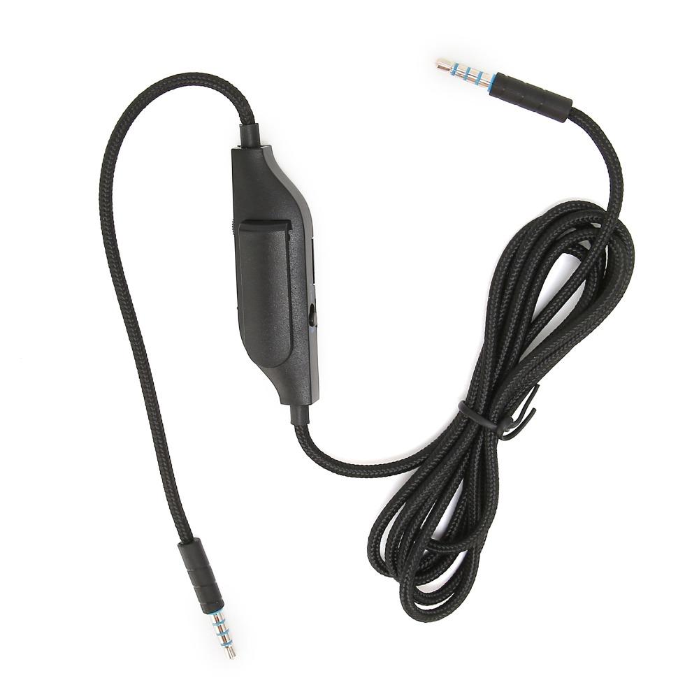 with Volume and Microphone Control Audio Cable for Logitech G633/G635/G933/G935 Daily Use