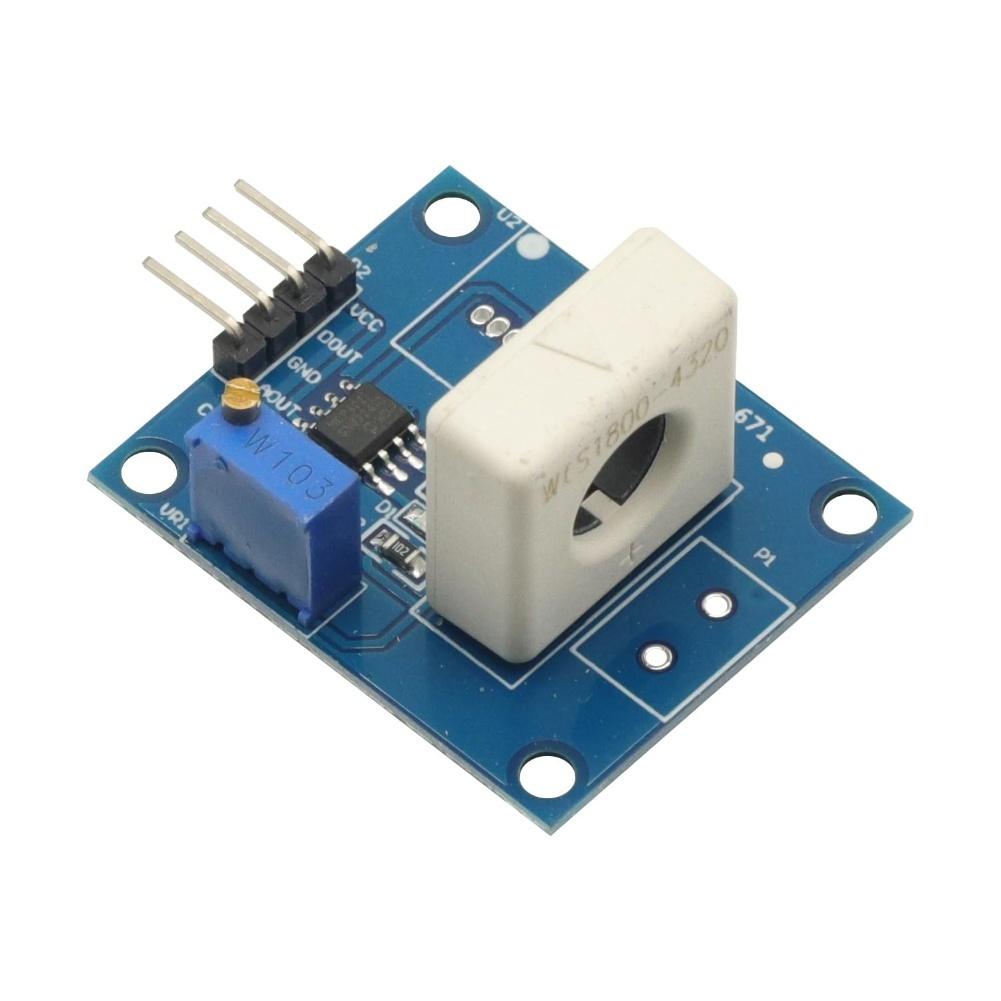 For Electrical Monitoring WCS1800 Hall Effect Current Sensor Module DC35A with Analog and Current Conversion Output