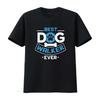 Womens Best Dog Walker Ever Quote For A T Shirt Black Small Vintage Washed Fashion Graphic Comfortable Designer Clothes Casual