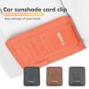 Car Sun Visor Glasses Organizer Card Holder Mount Storage Clip For Hyundai GDi N Line I10 Azera Genesis G70 G80 G90 Accent BT6
