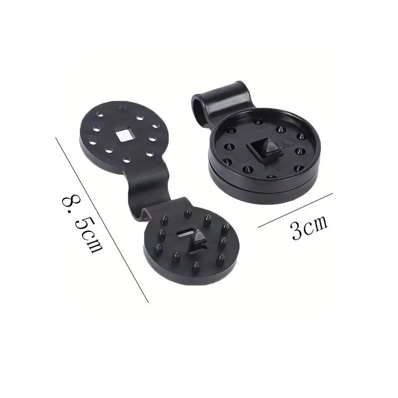 100 clips de fijación para tela de sombreado, clips de fijación para tela de sombreado de invernadero, clips para red de sombreado de cerca, accesorios para tiendas de campaña
