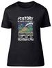 History Repeats Itself Ask the Dinosaur Asteroid Womens T-Shirt Ladies Gift Tee