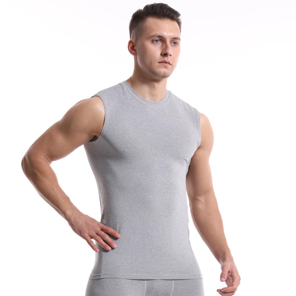 Men's Quick-Drying Sleeveless Compression Running Vest