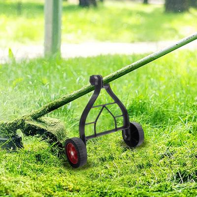 Lawn Mower Support Wheel Adjustable Trimmer Auxiliary Wheels Universal Fit Weed Eater Support