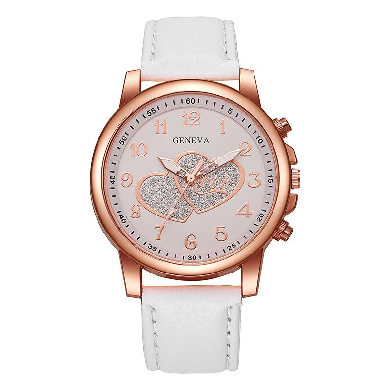 Fashion Heart Dial Women Watches Casual Design Women's Quartz Wristwatches Best Gifts Clock for Female