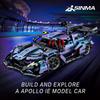 Technic Sports Car Building Blocks 1:14 Apollo IE Raceing Car Model Building Kit Speed Champions MOC Construction Toy for Adults,Collectible Sports