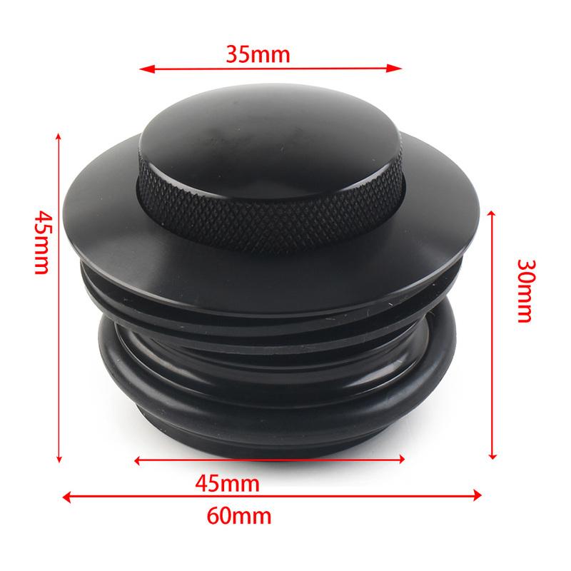 Motorcycle Left Hand Thread Fuel Tank Gas Cap Cover For 1982-2017 Harley Davidson Touring Sportster Dyna Softail