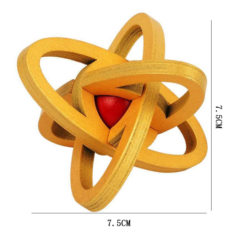 

Boutique Wooden Brain Teaser Puzzles For Kids Adults Logic Smart Mind Puzzle LuBan Lock Unique Gifts Educational Toys