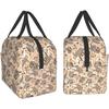 Opossum and Roses Lunch Tote Bag for Women Fashionable Gifts Collapsible Simple Modern DIY Bag Large