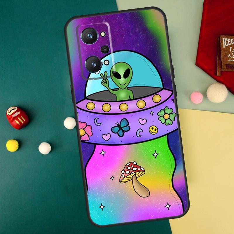 Aesthetics Cartoon Alien Space For Realme 15 Pro GT7 C55 C71 C53 C67 C75 C61 C33 C63 C51 C65 10 11 12 13 14 Pro Plus Case