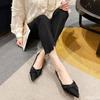 Fashion Solid color gentle soft sole single shoe for women summer style pointed casual fashion simple comfortable versatile flat shoes