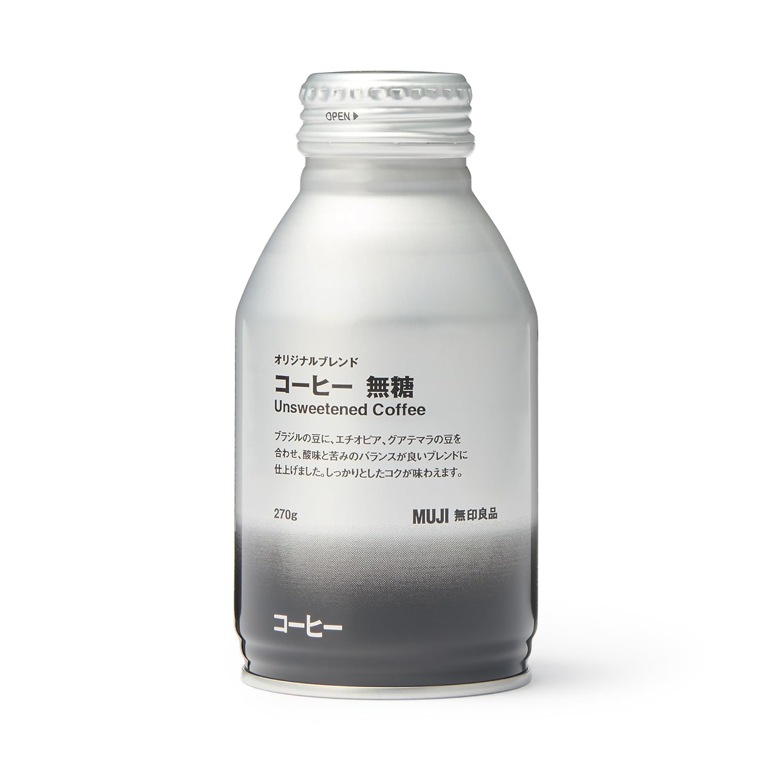 Muji Original Blend Coffee Unsweetened 270g
