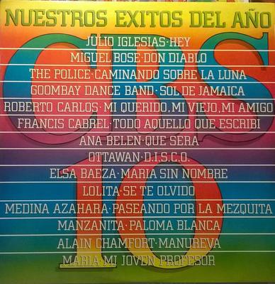 LP Schallplatte VARIOUS - CBS 10 - Nuestros Exitos Del Año S84728 CBS 1980 Spanien Latein Gebraucht
