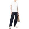Polo Ralph Lauren SS23 Logo Bestickt Baumwolle Kurzarm T-Shirt Herren Oberteile Rosa Weiß 710671438-186