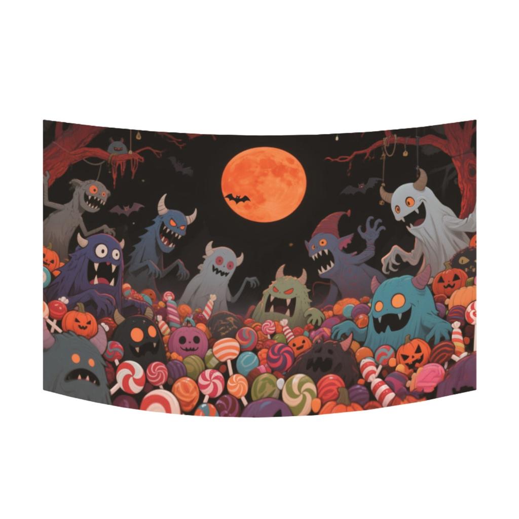 Halloween Banners, Party Decorations, Flags, Background Cloths