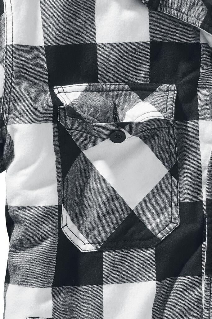 Winter Jacket Brandit Lumberjacket (9478) White/black