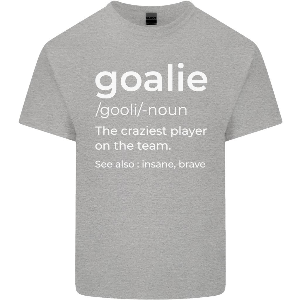 Goalie Keeper Football Ice Hockey Funny Unisexs Light Cotton TShirt
