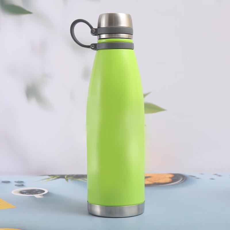 Duoli 316 Stainless Steel Insulated Sports Water Bottle with Carrying Strap