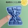 Silicone Ice Tray, Square Ice Cube Tray with Lid, Ice Maker, Small Ice Cubes, Easy to Remove, Freezer Storage, Durable, with Lid, Ice Cube Tray, Silic