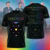 T-shirt 3D Coldplay Music Of The Spheres Live Tour 2026