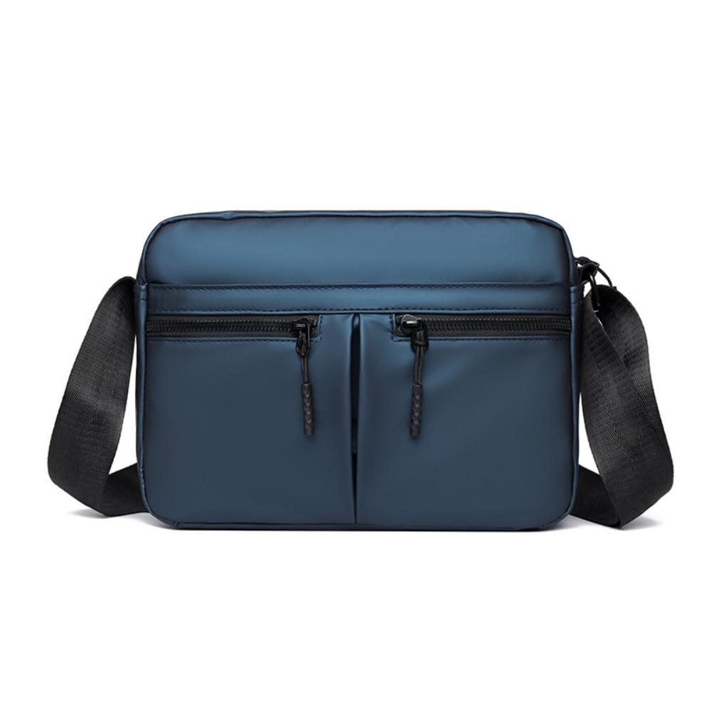 Fabric Men's Shoulder Bag Large Capacity Nylon Crossbody Bag Simple Man Messenger Bag  Outdoor