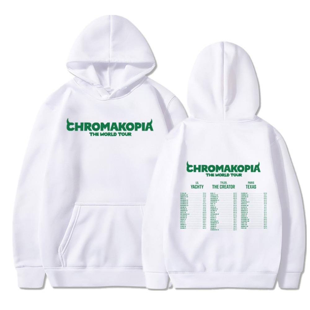 Hip Hop Harajuku Tyler The Creator Chromakopia Noid Sweatshirt Fashion Trend Autumn Winter Men's Warm Hoodie