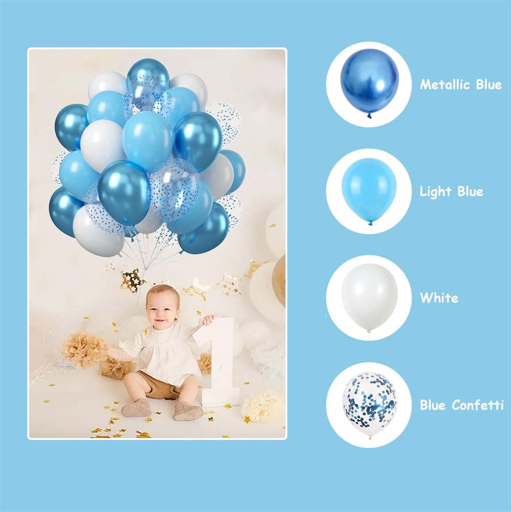 20/40 vnt. Balionų rinkinys Agato marmuro metalizuoti konfeti balionai vaikų gimtadienio vakarėliui, kūdikio sutiktuvių, išleistuvių dekoracija, vestuvės