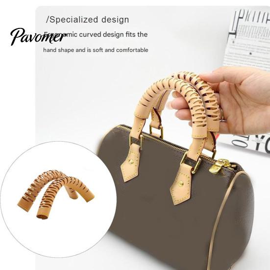 Handtaschengriff-Abdeckung 2 Stück Kunstleder Handtaschen-Abdeckung, Fleckenresistente Handtaschen Schutzhülle Protector Wickelhülle, Universelles Tote Bag Zubehör