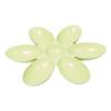 Creative Dining Utensils Petal Multi grid Bowl Plastic Suitable for Families with Multiple Pets to Prevent Pets from Snatching