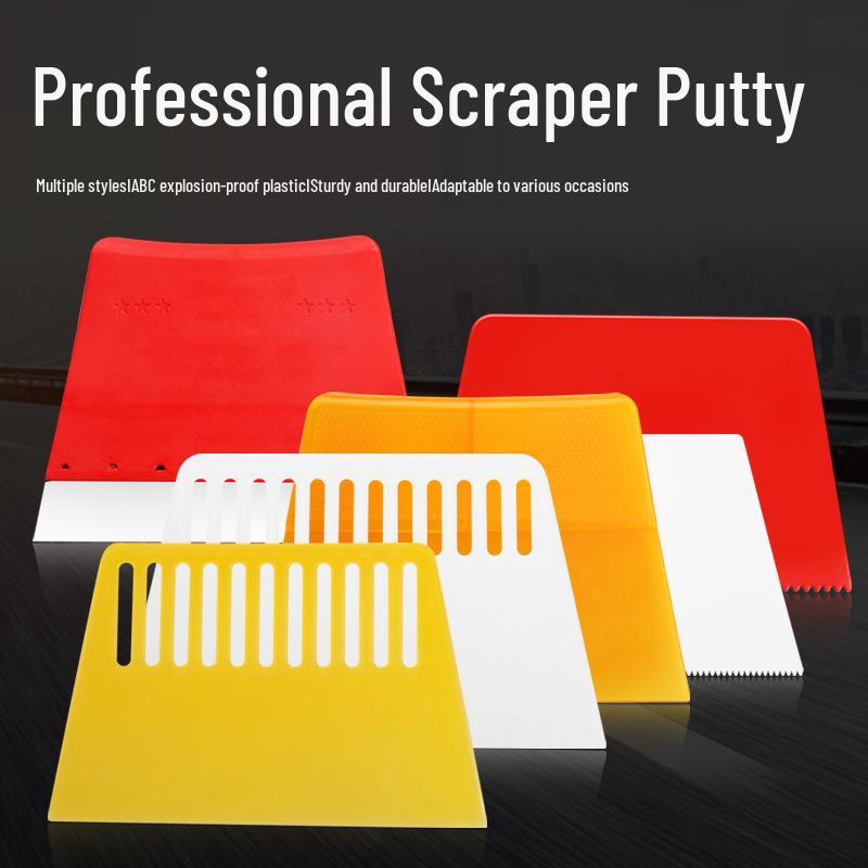 Stainless Steel Interior Wall Scraper and Putty Knife Set