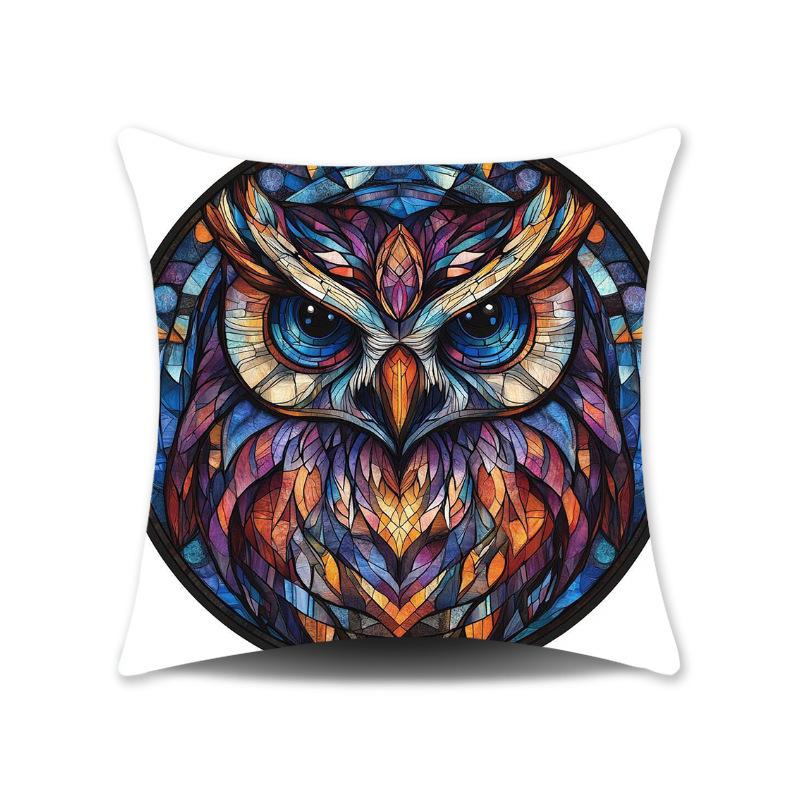 Moda Padrão Elefante Borboleta Capa de Almofada para Quarto Estampada Decoração de Casa Almofada Almofada de Sofá Capa de Almofada Presente