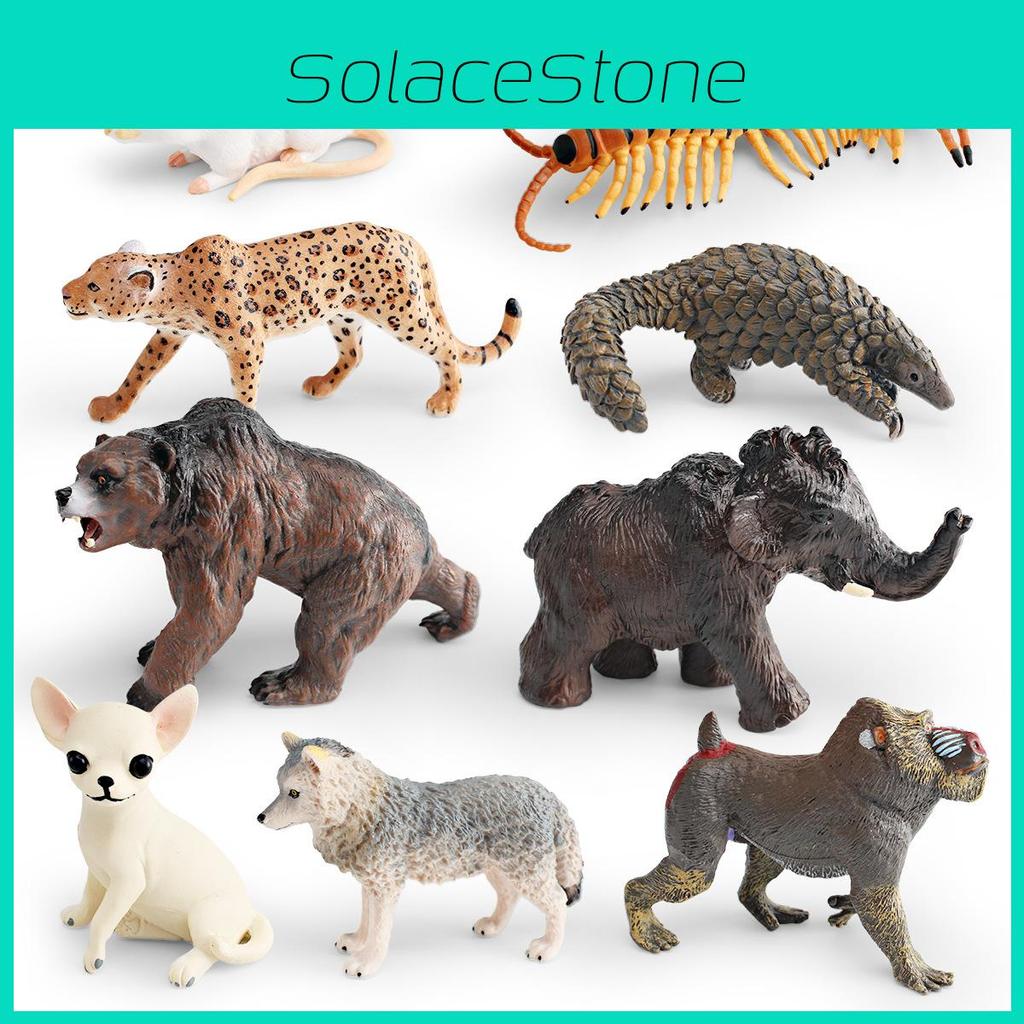 Pangolins Wildlife Animal Models Pvc Static Figures For Education And Collection