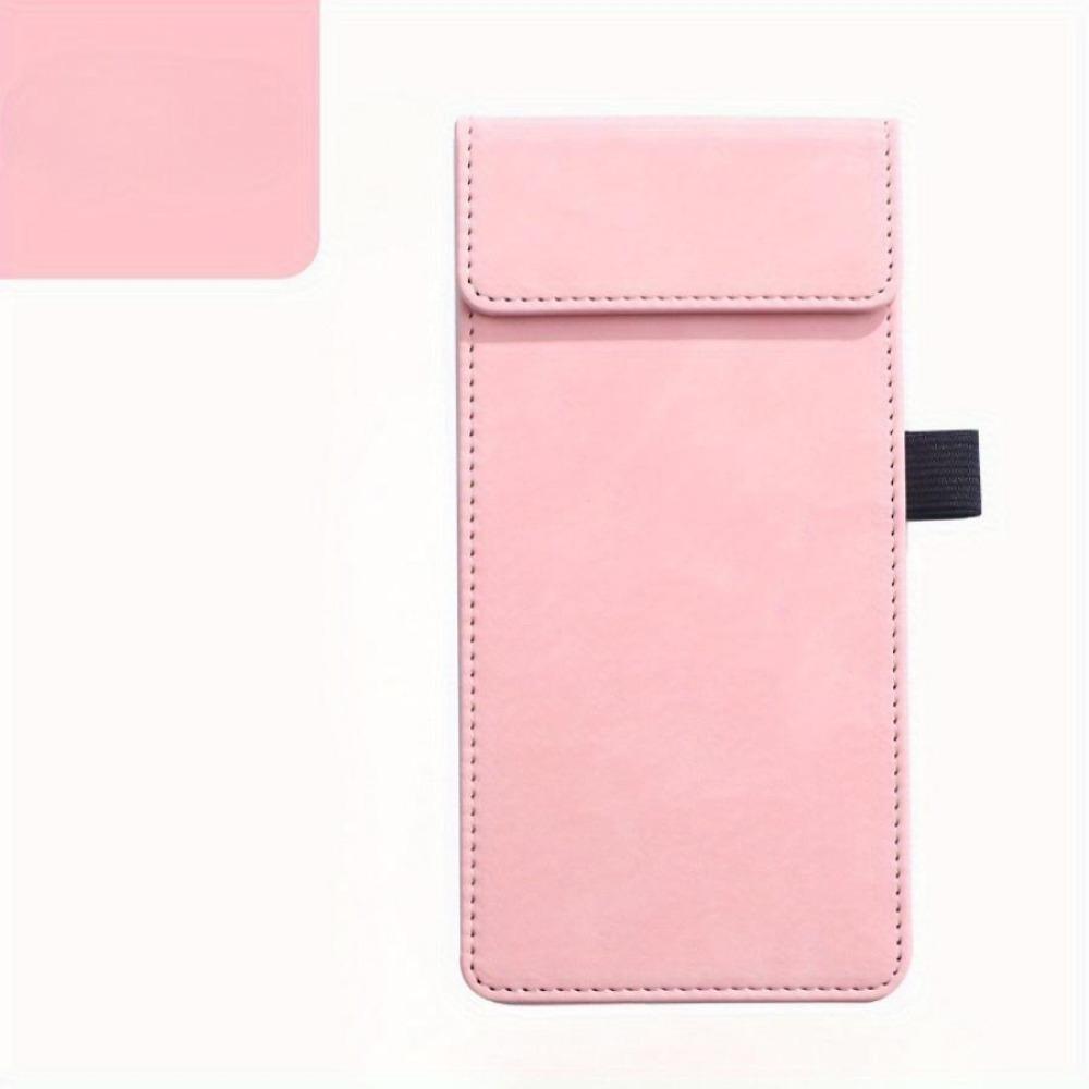 1PC Colorful A6 Bill Clip --PU Writing Pad Signature Plate Hotel Restaurant Commercial Menu Clip Conference Folder