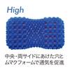 [Campaign Eligible] [Includes Original Sticky Notes] Nishikawa Air 3D Pillow. Enhance Your Sleep with This Special 3D Pillow. Features a High, Blue