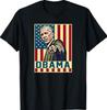 Barack Obama 44th USA President Pop Art Vintage USA America T-Shirt