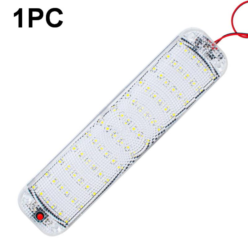 12V-80V LED-Lichtleiste für Auto-Innenraum Weißes Lichtrohr für Van LKW LKW Wohnmobil Wohnwagen Boot Innenraum Auto Deckenleuchten