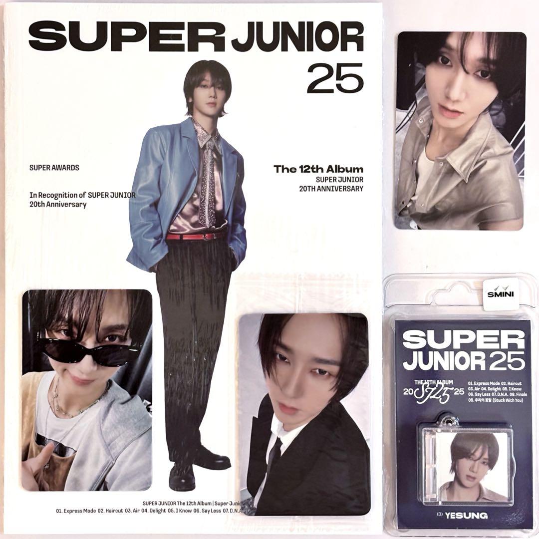 

[USED] Bonus SUPER JUNIOR25 Photobook + SMini Yesung