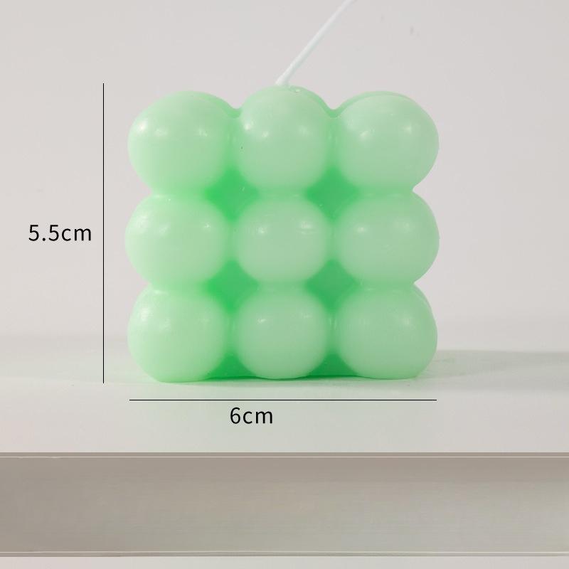 Styling Rubik's Cube Aromatherapy Candle Gift Box Premium Scent Home Ornaments Style Birthday Candle Creative Souvenir
