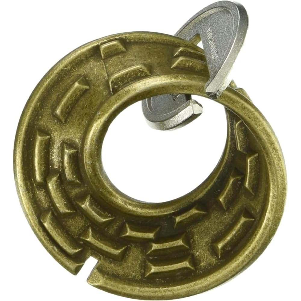 Hanayama Cast Mbius Puzzle Level 4 Brain Teaser Game 3D Metal Puzzle